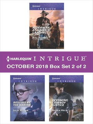 cover image of Harlequin Intrigue October 2018--Box Set 2 of 2